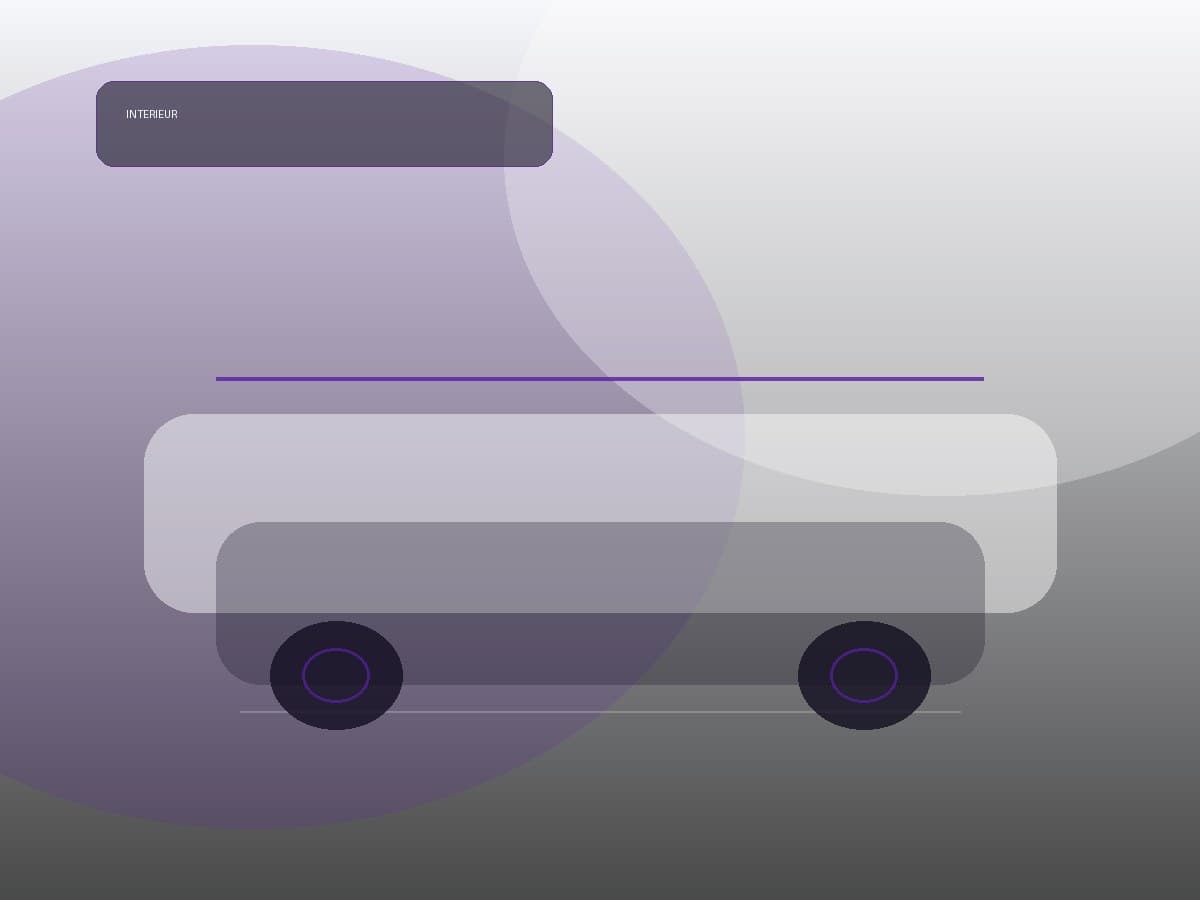 Interieur van een auto wordt netjes gereinigd